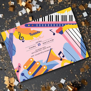 Dans zingen en spelen kinderen verjaardag kaart