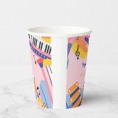 Dans zingen en spelen kinderen verjaardag papieren bekers (Rechts)