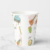 Dans zingen en spelen kinderen verjaardag papieren bekers (Links)