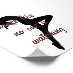 dans zoals niemand kijkt poster