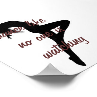 dans zoals niemand kijkt poster