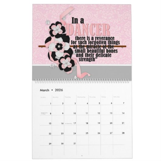 Dansaanhalingen Kalender (Mar 2026)