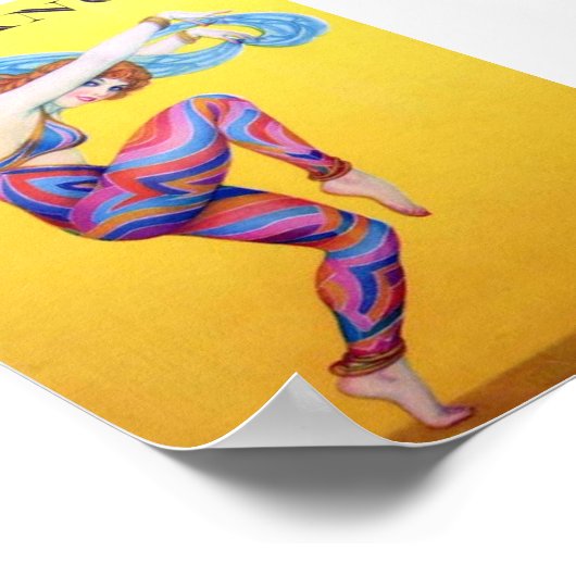 Dansafdrukken Poster (Hoek)