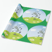 Dansant Cadeaupapier (Uitgerold)