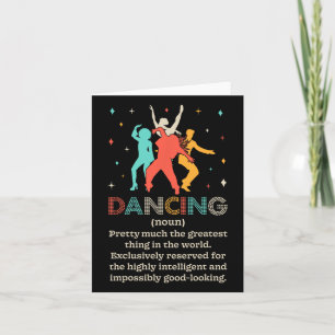 Dansant Noun Definition Funny Dancer Dance Diction Kaart