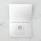 Dansants Children's Birthday Kaart (Binnen)