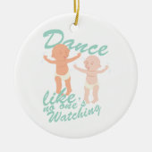 Dansbaby's Keramisch Ornament (Voorkant)