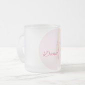 Dansbaletslippers Matglas Koffiemok (Voorkant links)