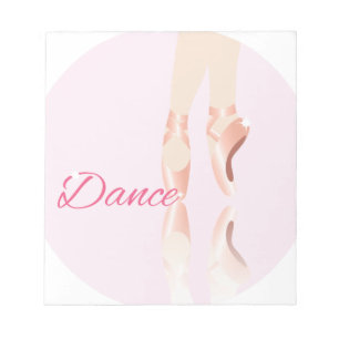 Dansbaletslippers Notitieblok