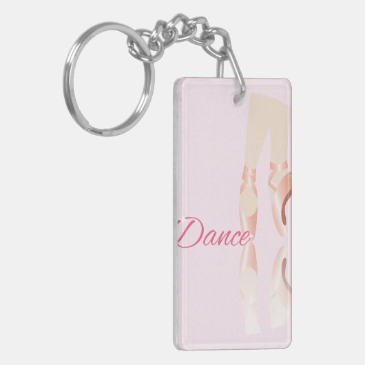 Dansbaletslippers Sleutelhanger (Voorkant Links)
