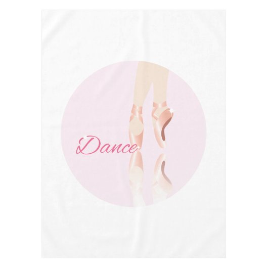 Dansbaletslippers Tafelkleed (Voorkant)