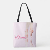 Dansbaletslippers Tote Bag (Achterkant)
