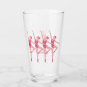 Dansballerina personalisatie glas (Achterkant)