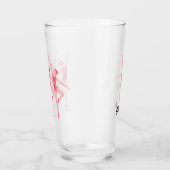 Dansballerina personalisatie glas (Rechts)