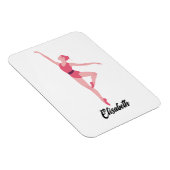 Dansballerina personalisatie magneet (Rechterzijde)