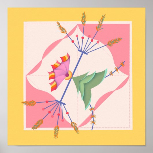 dansblad poster (Voorkant)