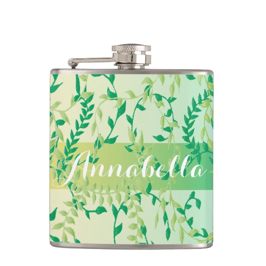 Dansbladeren Heupfles (Voorkant)