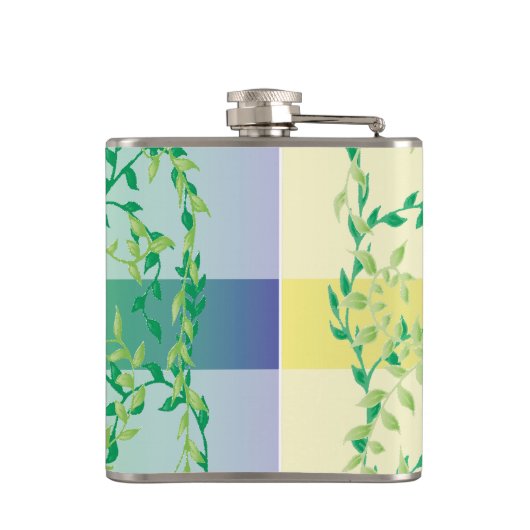 Dansbladeren Heupfles (Achterkant)