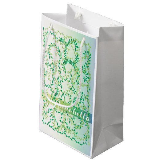 Dansbladeren Klein Cadeauzakje (Achterkant Gekanteld)