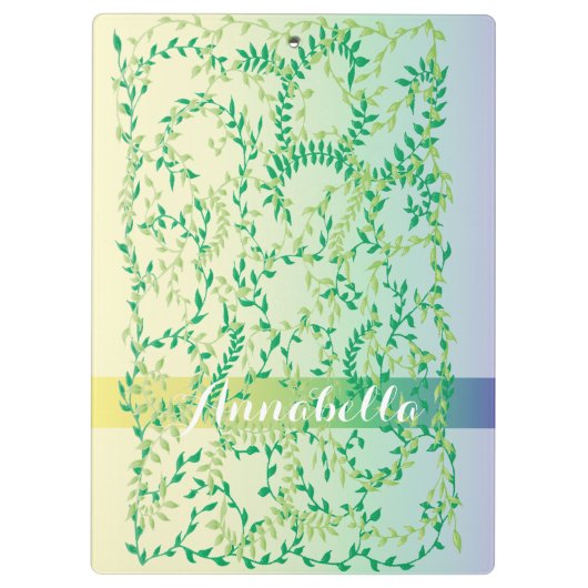 Dansbladeren Klembord (Achterkant)