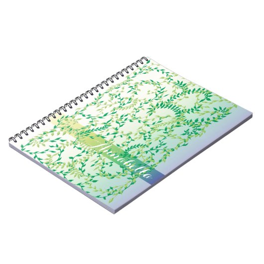 Dansbladeren Notitieboek (Linkerzijde)