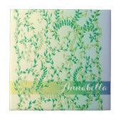 Dansbladeren Tegeltje (Voorkant)