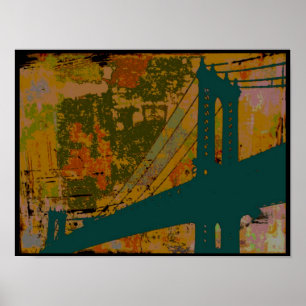 Dansbrug ~ Afdrukken/Poster Poster