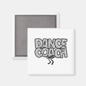 Danscoach Dansleraar Dansen Leven Meisjes Wo Magneet (Voorkant / Achterkant)