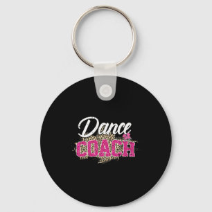 Danscoach Leopard Funny Dancing Coach Moederdag Sleutelhanger
