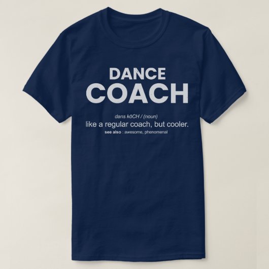 danscoach t-shirt (Design voorkant)