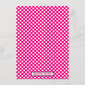 Danscompetitie Survival Kit Informatiekaartje (Achterkant)