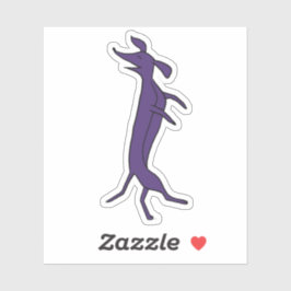 Dansdachshund Sticker