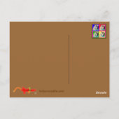 dansdagen briefkaart (Achterkant)