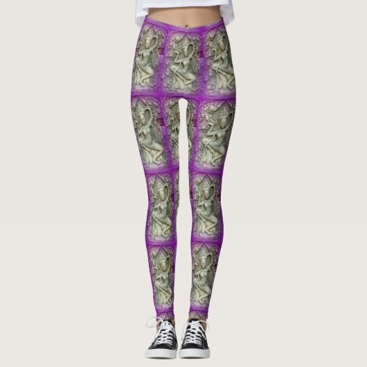 dansdakini sculptuur yoga leggings (Voorkant)