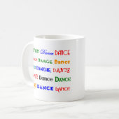 dansdansdansdansen koffiemok (Voorkant links)
