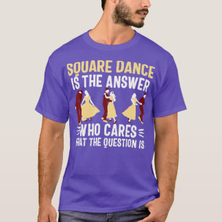 Dansdansen mannen dansende koppels dansgeschenk t-shirt