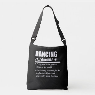 Dansdanseres dansdag Grafisch Crossbody Tas