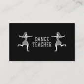 Dansdocent danslessen Instructorklassen Visitekaartje (Voorkant)