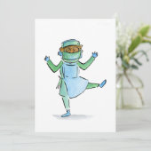 dansdokter kaart (Staand voorkant)