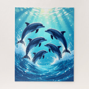 Dansdolfijnen Legpuzzel