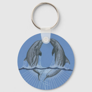 Dansdolfijnen Sleutelhanger