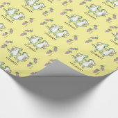 Dansdragons Celebrate van Sandra Boynton Cadeaupapier (Hoek)