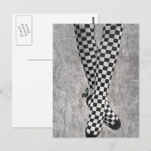 Danse avec moi ... briefkaart (Voorkant / Achterkant)