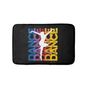 Danse et Lettres (Dance) Bathroom Mat