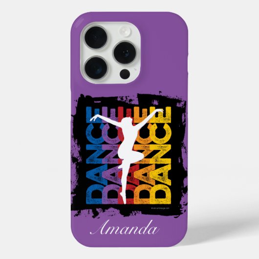 Danse et Lettres (Dance) Case-Mate iPhone Case (Achterkant)