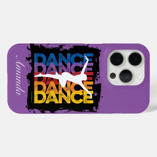 Danse et Lettres (Dance) Case-Mate iPhone Case (Achterkant (horizontaal))