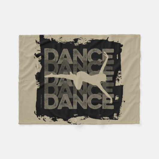 Danse et Lettres (Dance) Fleece Deken (Voorkant (Horizontaal))