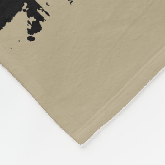 Danse et Lettres (Dance) Fleece Deken (Hoek)