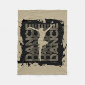 Danse et Lettres (Dance) Fleece Deken (Voorkant)