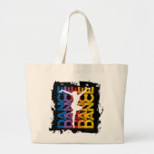 Danse et Lettres (Dance) Grote Tote Bag (Voorkant)